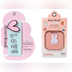 Dearcloud X Keith Haring Plus Headband & Miffy Blemish Bunny Pimple Patches